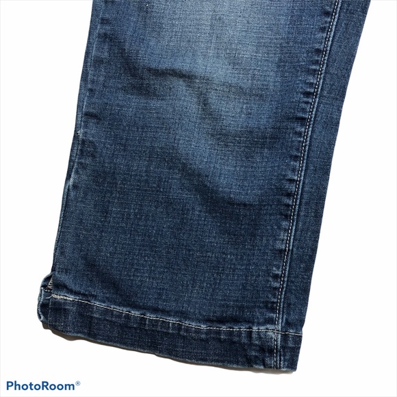 Calvin Klein Jeans High Rise Stretch Cropped Jeans - Picture 7 of 16